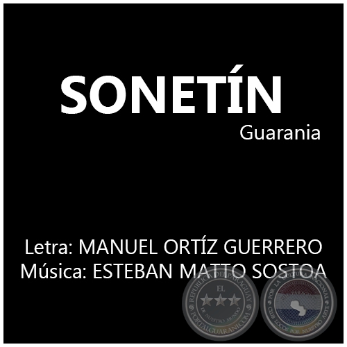 SONETÍN - Música: ESTEBAN MATTO SOSTOA